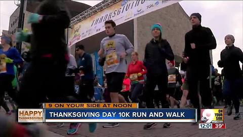 Thanksgiving Day 10K sees record number of runners