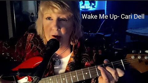 Wake Me Up- Avicii guitar & vocal cover by Cari Dell
