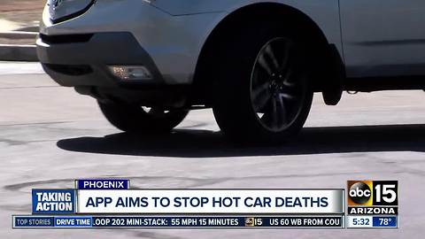 Valley dad creates app to prevent hot car deaths