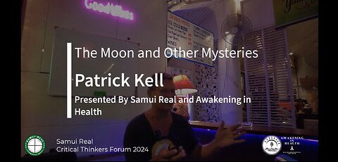 The Moon and its Mysteries: Unravelling Lunar Truths with Patrick Kell | A Samui Real Presentation