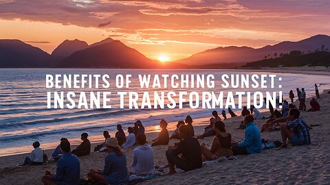 Benefits Of Watching Sunset.