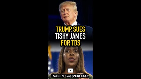 Trump Sues Tishy James for TDS #shorts