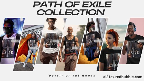Path of Exile Warrior Gaming Shirts