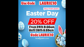 Happy Easter to all my beauties also GlamDerma is having a 25% sale. Use LAURIE10
