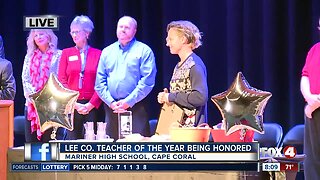 Mariner High art teacher named Lee County Teacher of the Year
