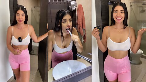 This is the correct way to Brush Your Teeth😱👇-Cami Valencia