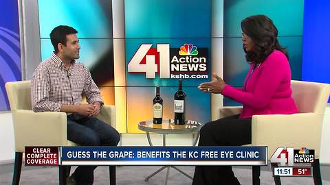 Guess the Grape benefits the KC Free Eye Clinic