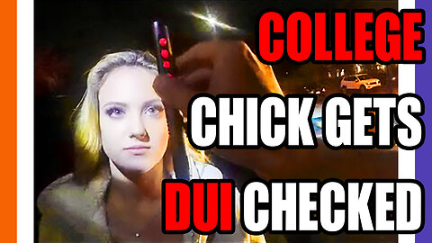 Fake ID Club Girl Gets DUI Checked On The Way Home