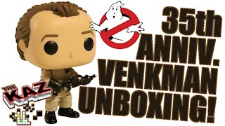 Ghostbusters 35th Anniversary Dr Peter Venkman Funko Pop Unboxing