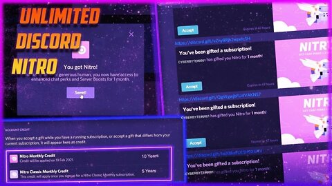 Discord Nitro Generator + Checker 2022 [FREE DOWNLOAD] CYBER GEN!!