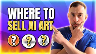 💰5 Platforms to Make Money w/ Midjourney & Ai Art🤖