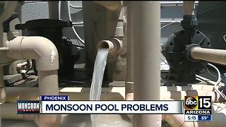 How rain water is affecting your pool