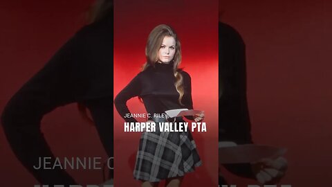 Jeannie C. Riley • Harper Valley PTA (lyric video) #Shorts