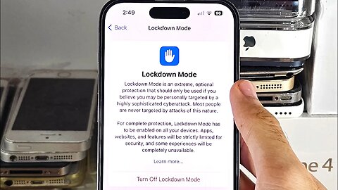 How To Use Lockdown Mode on iPhone iOS 17