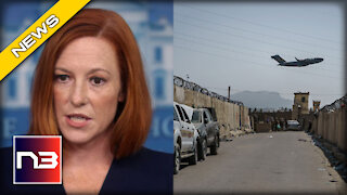 Psaki FREEZES when Reporter Demands to Know why Biden Moved Up Withdraw Date