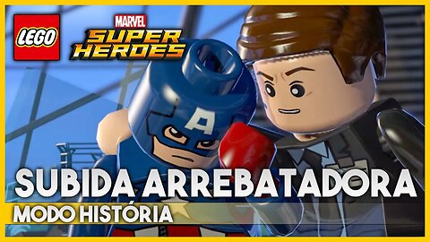 Modo História 12 - Subida Arrebatadora ( SEM COMENTÁRIOS 4K PT-BR ) | LEGO Marvel Super Heroes