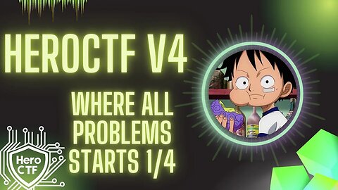 HeroCTF v4: Where all problems starts 1/4