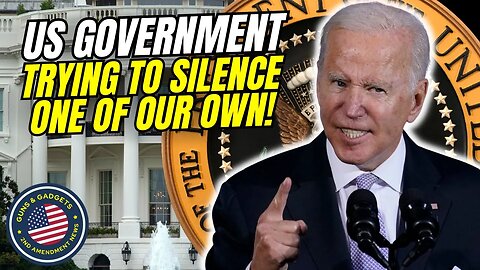 BREAKING: US Government Trying To Silence One Of Our Own!