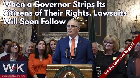 When a Governor Strips Its Citizen of Their Rights, Lawsuits Will Follow