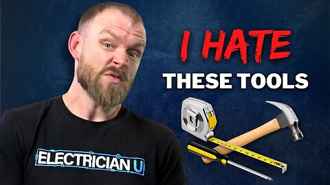 DON'T USE THESE TOOLS!!! Use These Tools Instead If You're an Electrician
