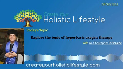 Create Your Holistic Lifestyle - Dr. Christopher D. McLaine (Optimal Health Chiropractor)