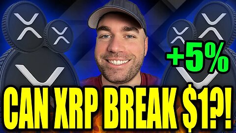 XRP RIPPLE - Can XRP Break The $1 Barrier & Cause A FOMO Rally?! (Going Up Right NOW!)