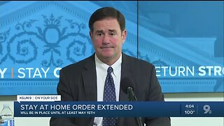 Governor Ducey extends stay-at-home order with modifications