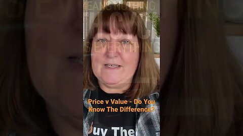 Price v Value - do you know the difference? Your wealth creation depends on it! #wealthcreation