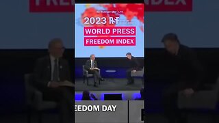 Code Pink Crashes World Press 2023 Event