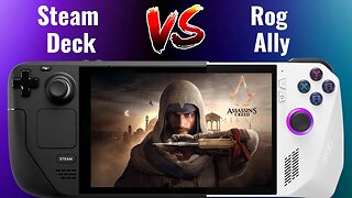 Assassin's Creed Mirage | Steam Deck Vs ROG Ally