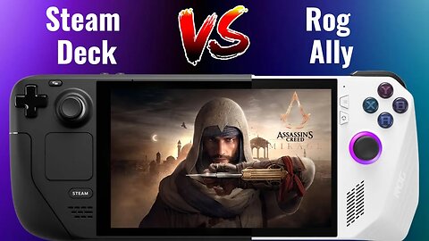 Assassin's Creed Mirage | Steam Deck Vs ROG Ally