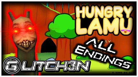 The Most Hungry And Demonic Llama Ever! - Hungry Lamu Full Playthrough (All Endings)