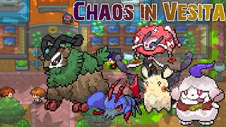 Pokemon Chaos in Vesita - Fan-made Game has new region, new Pokémon forms, long post game