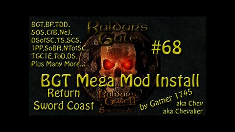 Let's Play Baldur's Gate Trilogy Mega Mod Part 68 - Return to Sword Coast