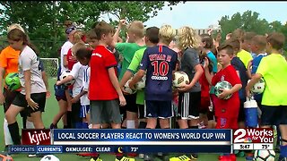 Local Soccer Players React to Women's World Cup Win