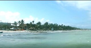 On the Wharf, Isla Holbox, Yucatan, Mexico