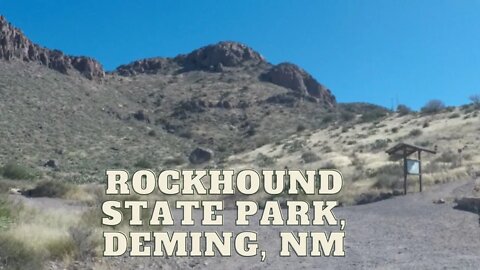 Rockhound State Park, Deming, New Mexico