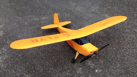 Hobbyzone Champ Ultra Micro Trainer RC Plane at Bender Field in Lynden, WA