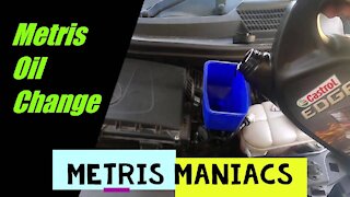 Changing Oil on Mercedes Metris Van