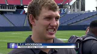 TJ Hockenson enters NFL Draft as top tight end prospect