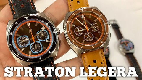 Straton Watch Co Legera Watch in Standard and Bullhead Designs