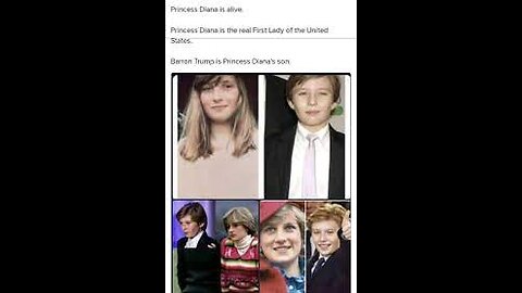 BARRON & SARAH TRUMP SON & DAUGHTER OF PRINCESS DIANA (DIANA TRUMP IST LADY OF AMERICA!) AND DONALD TRUMP! ELVIS, PRINCE, MICHAEL JACKSON & CHUMS STILL ALIVE IN HIDING! FULL DISCLOSURE JAN 2025!