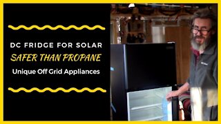 DC Refrigerator for Solar by UNIQUE Off Grid Appliances