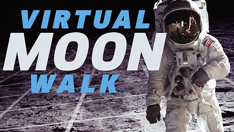 Walking On The Moon With (Play Station VR Headset ) Apollo 11 Experience