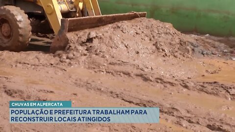 Chuvas em Alpercata: População e Prefeitura trabalham para reconstruir locais atingidos.