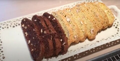 Chocolate Almond Biscotti (Original Recipe) - Coooking With Grandpa