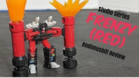 Studio Series Frenzy (Red) Core Class Figure Review - Rodimusbill Review