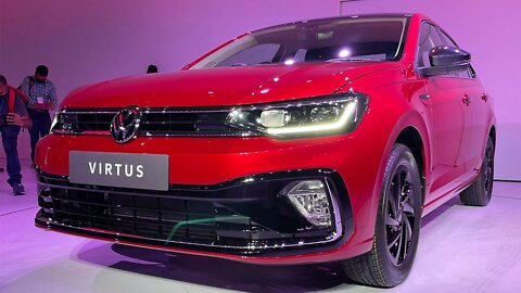 2022 Volkswagen Virtus Revealed. Cheap Virtus sedan has received an update.