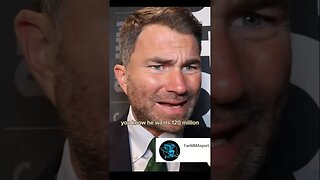 Eddie Hearn Goes off on Tyson Fury for not wanting to Fight Usyk #shorts #tysonfury #eddiehearn