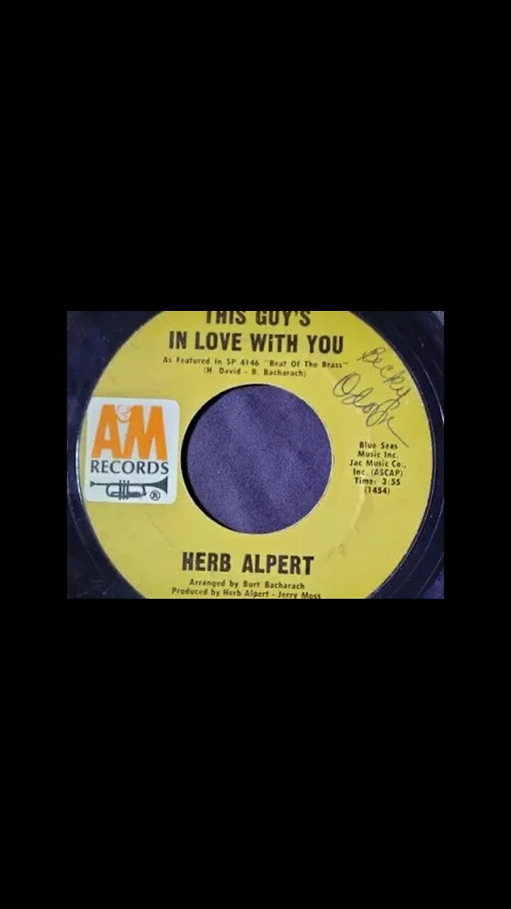 Herb Alpert This Guy's in Love With You